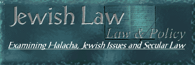 Jewish Law - Commentary/Opinion